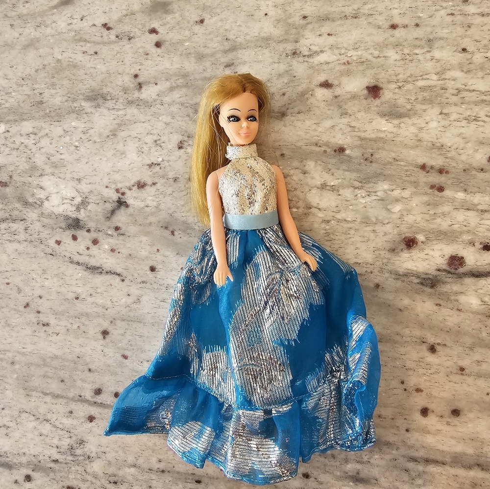 Vintage Dawn Doll by Topper wearing "Starlight Ball"
